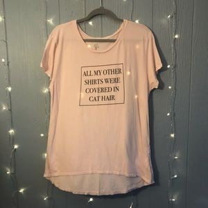 Cat Hair T Shirt